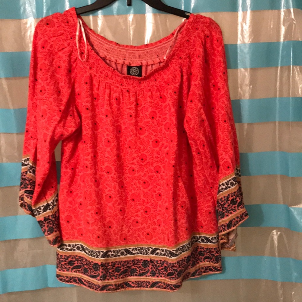 Long sleeve blouse
